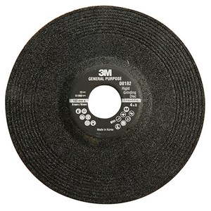3M 국산 연마석 4인치 100mm 옵세트 두께 6T 보급형 옵셋트 한국 쓰리엠 3M연마석 그라인더날 그라인더연마석 그라인드 그라인더돌 그라인드돌 연마 연삭 숫돌 숯돌 돌, 1개