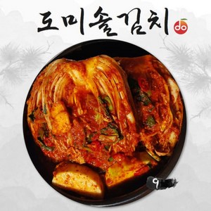 도미솔 맛있는 포기 김치 9kg, 1개