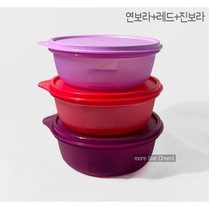 타파웨어 모듈러보울600ml(3) 반찬통 타파통 타파세트 김치통, 3개