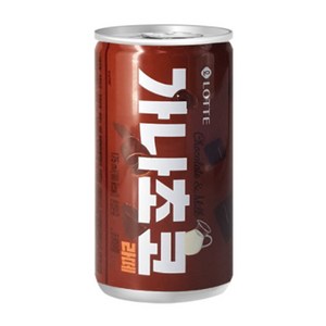 [달담박스]롯데 가나초코라떼 175ml 90캔, 90개