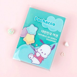 산리오 포차코 트윙클 여권케이스