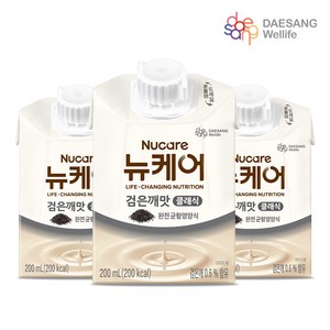 대상웰라이프 뉴케어 고소한검은깨 완전균형영양식, 200ml, 30개