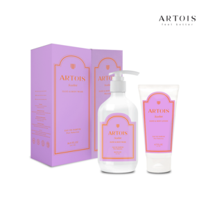 아르투아 스칼렛 2종 특가세트 (미백기능성 핸드앤바디로션140ml+바디워시500ml), 1세트
