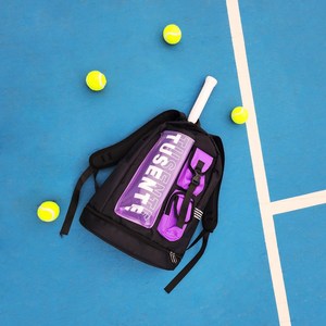 딴지트 테니스백팩 배드민턴 라켓가방, 퍼플