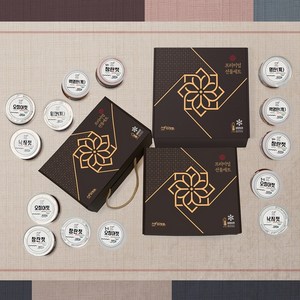(주) 더젓갈 양념젓갈 120g 12종 프리미엄 선물세트 (오징어젓+낙지젓+창젓+꼴뚜기젓+가리비젓+갈치속젓+어리굴젓+(특)명란젓+비빔낙지+비빔오징어+씨앗젓갈+멍게젓), 매실 120g 12종 선물세트