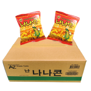 기타 난나나콘50g40개입1박스옥수수콘, 50g, 40개