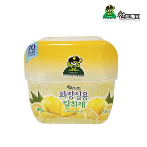 매직크린 화장실용 탈취제 레몬향, 300g, 1개