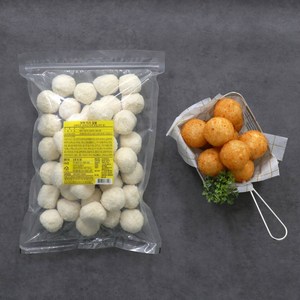 [당일출고] 모짜렐라 치즈볼 냉동생지 40개입 (1200g), 1.2kg, 1개