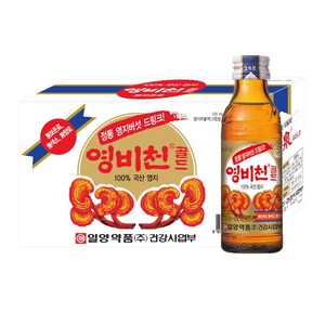 일양약품 영비천 골드-영지버섯음료, 120ml, 20개