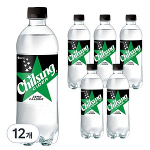 칠성사이다 제로, 500ml, 12개