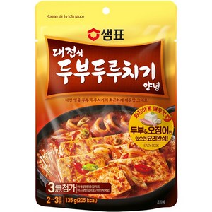 샘표 대전식 두부두루치기 양념, 1개, 135g