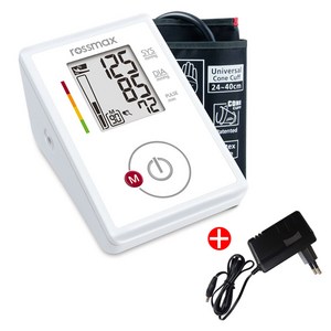 GC녹십자MS 로즈맥스 자동전자 혈압계 CG155f, CG155f+아답터+(사은품), 1개