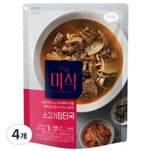 더미식 소고기장터국, 350g, 4개