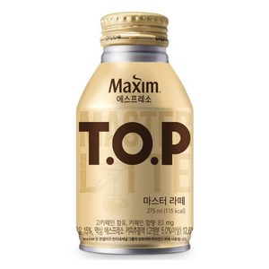 티오피 마스터 라떼, 275ml, 12개