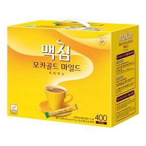 [동서식품] 맥심 모카골드 400T, 12g, 400개입, 2개