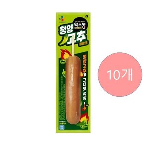 CJ 맥스봉 청양고추 후랑크 80g X 10개