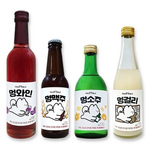 멍소주 개소주 멍맥주 멍걸리 멍와인 강아지 막걸리, 강아지 콜라, 220ml, 1개