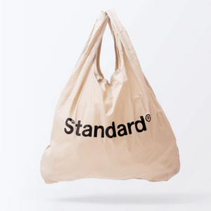 스탠다드 프로덕트 에코백 접이식 장바구니, 1개, 베이지