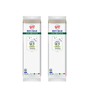 3M 스카치브라이트 정전기 청소포 대형 리필 60매 x 2개 (40매 추가증정) 기획세트, 3세트