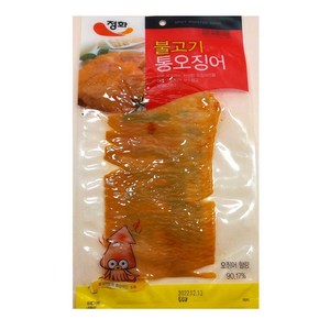 정화 불고기 통오징어 10봉, 10개, 60g, 55g