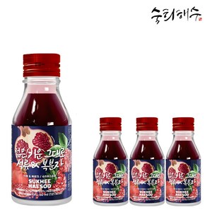 숙희해수 젊은기운그대로 석류&복분자, 60ml, 3개