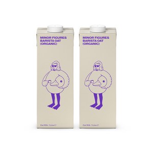 [매일유업] 마이너피겨스 오트밀크, 1L, 2개