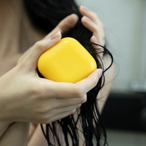 흑당고 모발영양 두피케어 천연 샴푸 고체팩 트리트먼트바 65g, 녹당고 두피고체팩 130g, 1개