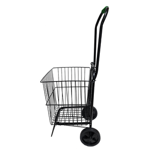 손수래 100% 국산 튼튼 손수레 카트 소형 대형, 1개, 검정(소)