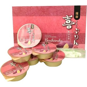 일본푸딩 고구마 푸딩 요로코푸린 6개 베니하루카 꿀고구마, 1세트, 10개