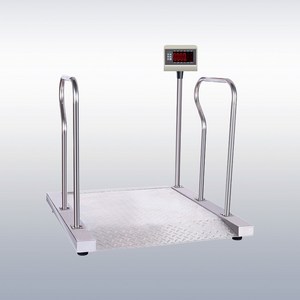 더다온 휠체어 체중계 요양원 병원 디지털 특수 저울 측정, 1개, 1. 201 스테인레스