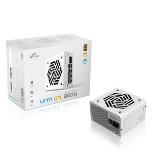 FSP VITA GM 850W 80PLUS Gold ATX 3.1 화이트 파워서플라이, VITA-850GM(화이트)