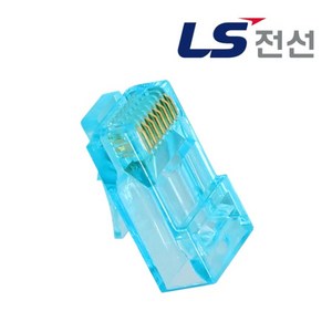 LS전선 RJ-45 커넥터 CAT.6 UTP EZ 플러그 100개 블루, 상세페이지 참조, 옵션없는상품입니다