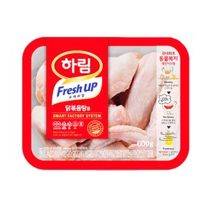 하림 닭볶음탕용 냉장 절단육, 600g, 4개