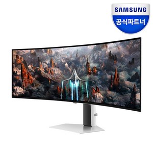 삼성전자 오디세이 OLED G9 S49CG934 49형 32:9 울트라와이드 게이밍 모니터 240hz 0.03ms, LS49CG934SKXKR, 124.3cm