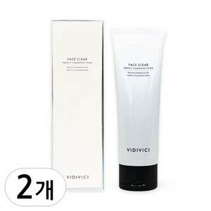 비디비치 페이스 클리어 퍼펙트 클렌징 폼, 120ml, 2개