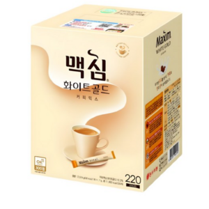 동서 맥심 화이트골드 커피믹스, 11.7g, 220개입, 1개