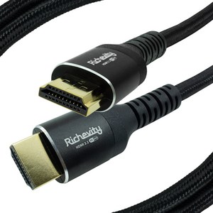 리체비티 하이퀄리티 8K HDMI 2.1 케이블 [HDMI 공식 인증], 2m, 1개