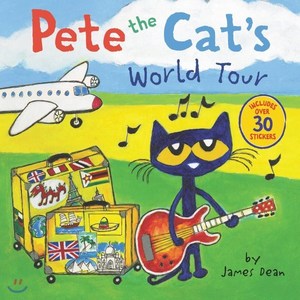 Pete the Cat's World Tour:Includes Over 30 Stickers!, Harperfestival