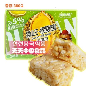 [천천중국식품] 중국왕훙 사치마 두리안 싸치마, 380g, 1개