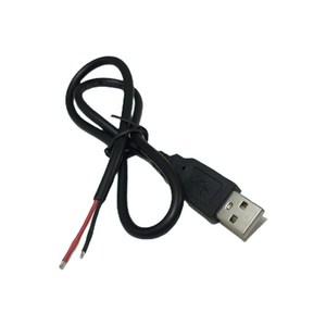 USB A to 2wie 1m USB연장 확장 추가 개조 DIY 전원 충전 케이블 컴퓨터, AN01A. USB A to 2wie 1m, 1개