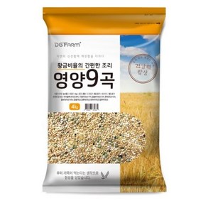 대구농산 황금비율의 간편한 조리 영양 9곡, 4kg, 2개