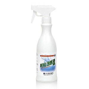 진로발효 바이오크린콜 75% 뿌리는 살균소독제, 450ml, 4개