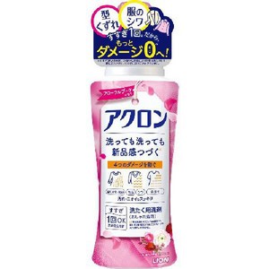 라이온 아크론 플로랄 부케 향 본체 450ml [꾸미기 착용 세제], 단일, 1개