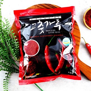 충북 제천 국산 순한맛 안매운 고추가루 김치반찬용, 1kg, 1개