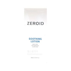 [제로이드] 수딩 로션 200ml, 1개