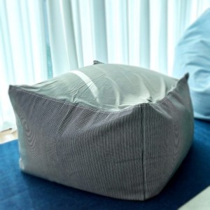 무지빈백 빈백소파 1인빈백 1인소파 좌식소파 친환경 1인용 빈백 쿠션소파 무인양품빈백 덕힙D505, 데님그레이