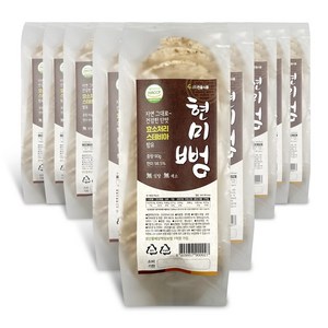 [천율식품] 구수하고 건강한 단맛 우리현미뻥 90g/ 10봉묶음, 10개, 90g