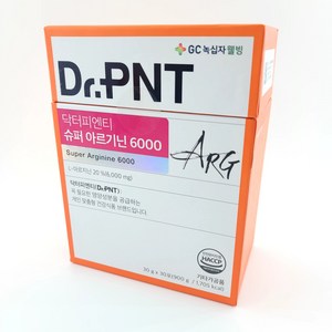 [정품] 닥터피엔티 슈퍼아르기닌 6000 젤리 아르지닌 고함량 L-aginine jelly, 3개, 900g