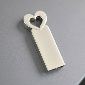 귀여운 메탈 USB 메모리 각인 단체 선물 L10 실버, 1개, 8GB