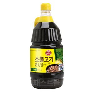 오뚜기 소불고기큰양념 2.2kg, 1개